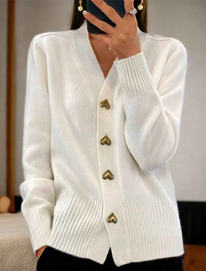 Eleganter Damen-Cardigan mit Knöpfen