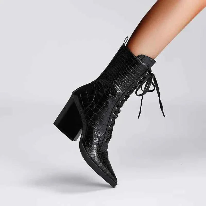 Stiefel Damen Schnürsenkel