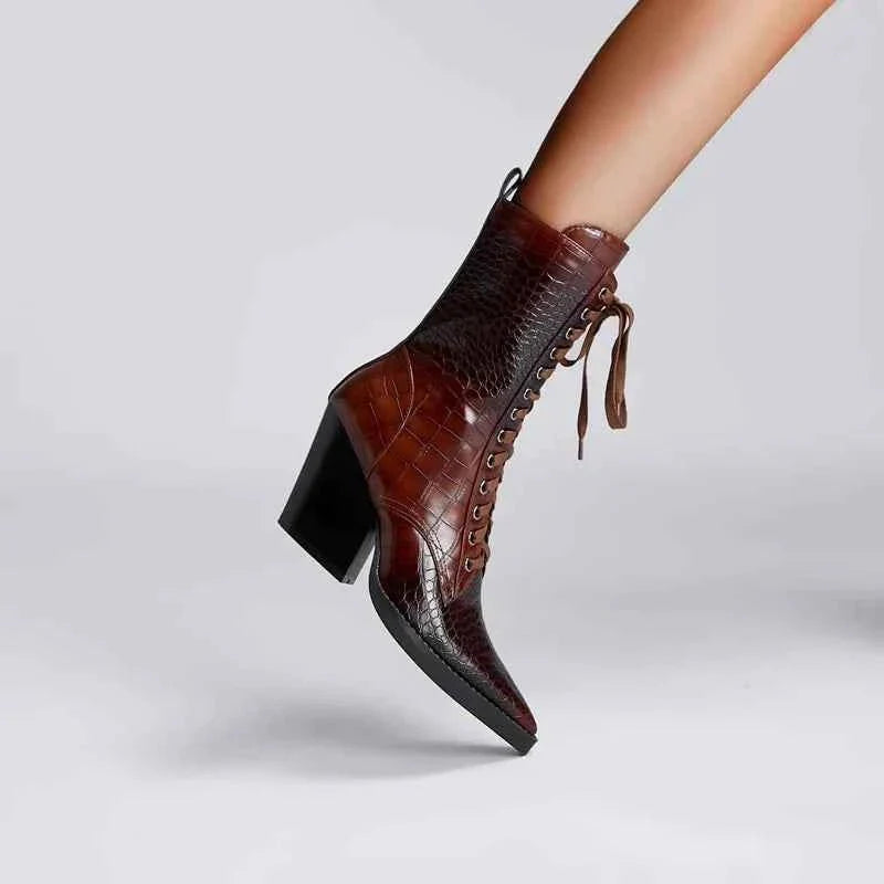 Stiefel Damen Schnürsenkel - IdealeKleiden