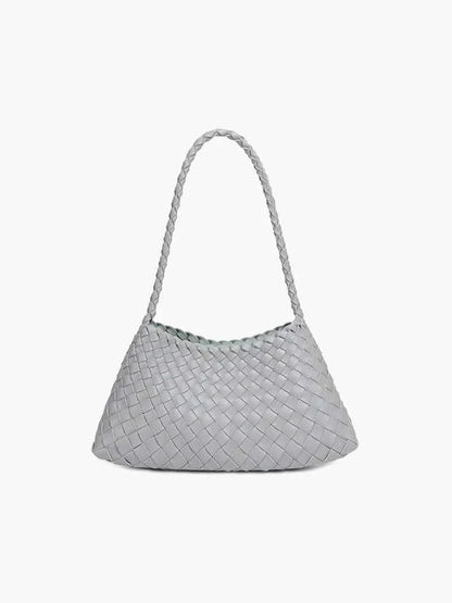 Geflochtene Schultertasche Boho Chic