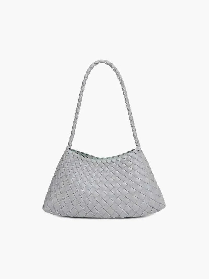 Geflochtene Schultertasche Boho Chic