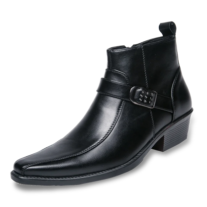 Herren Chelsea Stiefel Modern Schnalle