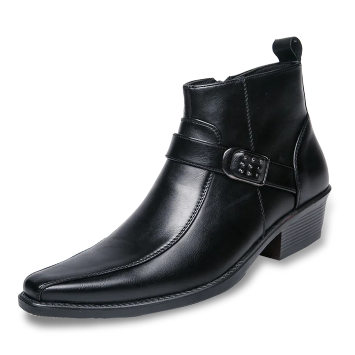 Herren Chelsea Stiefel Modern Schnalle