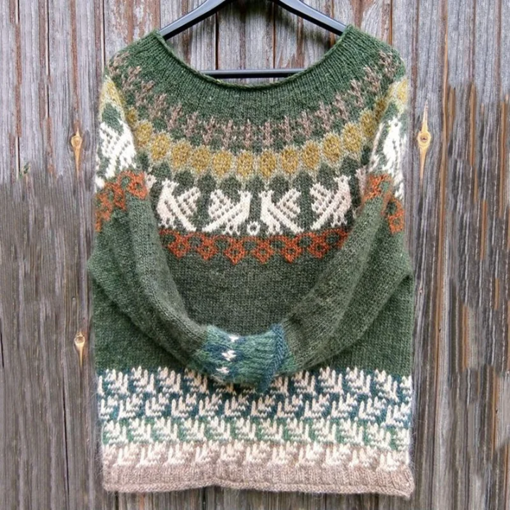 Weicher Pullover Rundhals Warm - IdealeKleiden