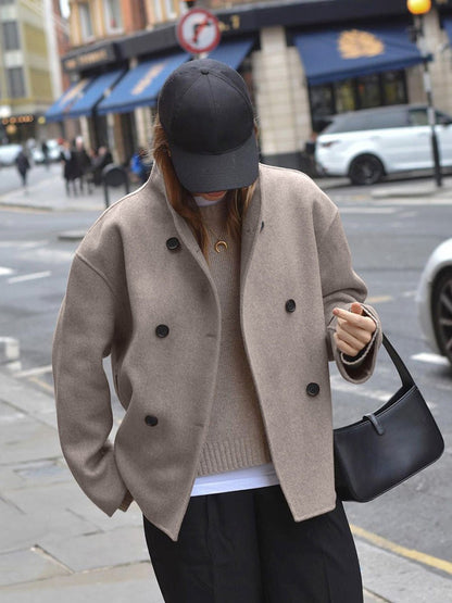 Übergrößene Damenjacke Oversized Stil