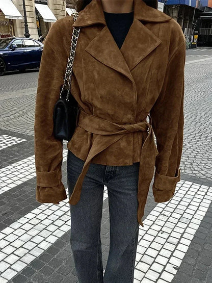 Retro Lederjacke Vintage Style