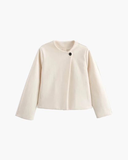 Elegant Knopfmantel Damen