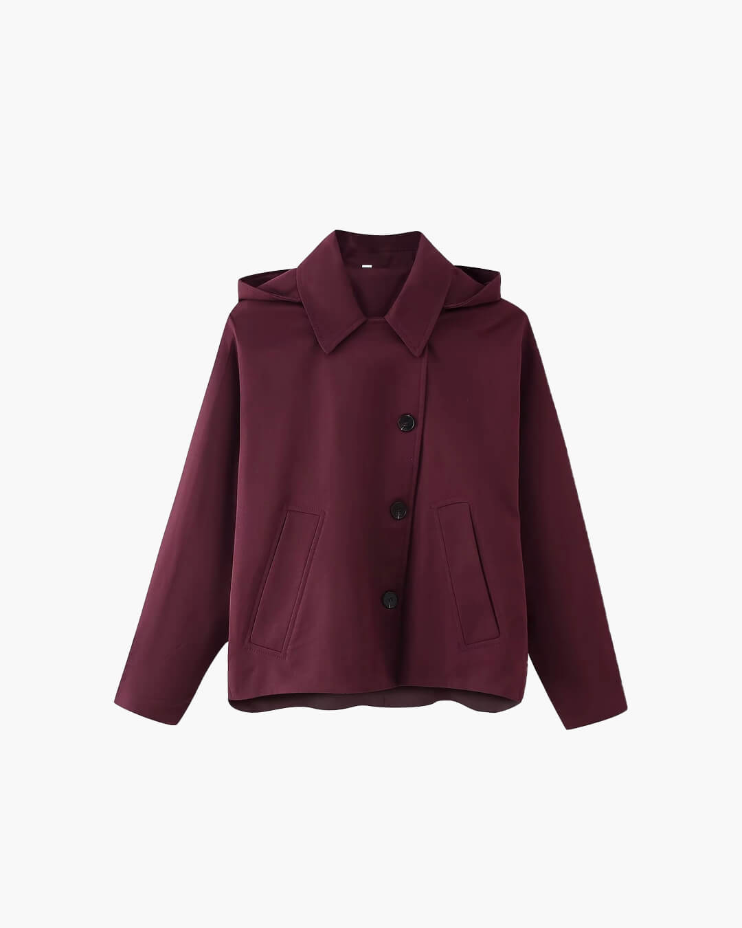 Stylischer Trenchcoat mit Kapuze