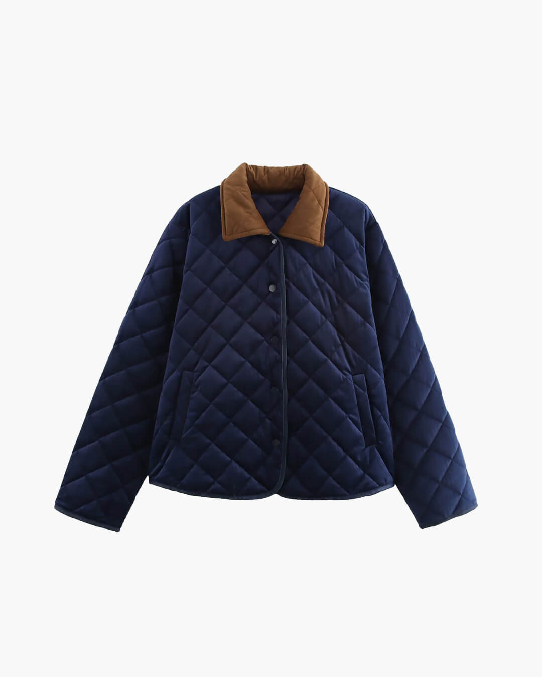 Stilvolle Steppjacke Damen Retro Design