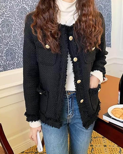 Retro Jacke Damen Elegant