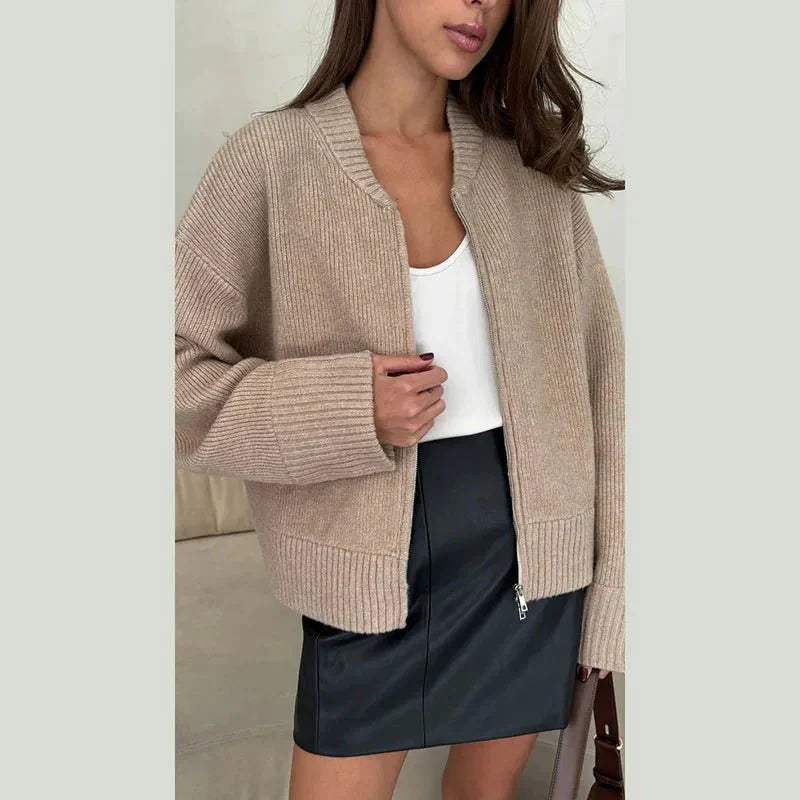 Klassischer Cardigan Pullover
