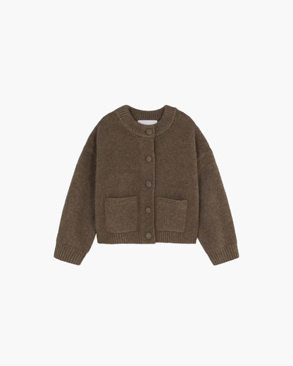 Dickgestrickte Strickjacke Warm & Bequem - IdealeKleiden