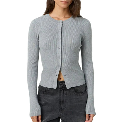 Klassischer Cardigan Kurz Schnitt