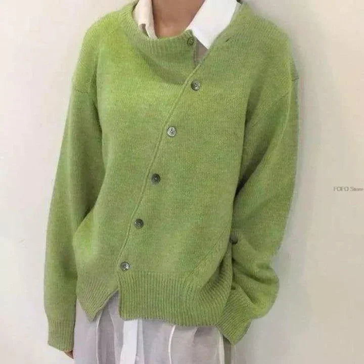 Weicher Wickel-Cardigan Damen Olivia