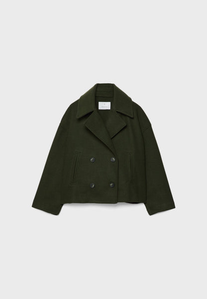 Modische Damenjacke Knopfdesign