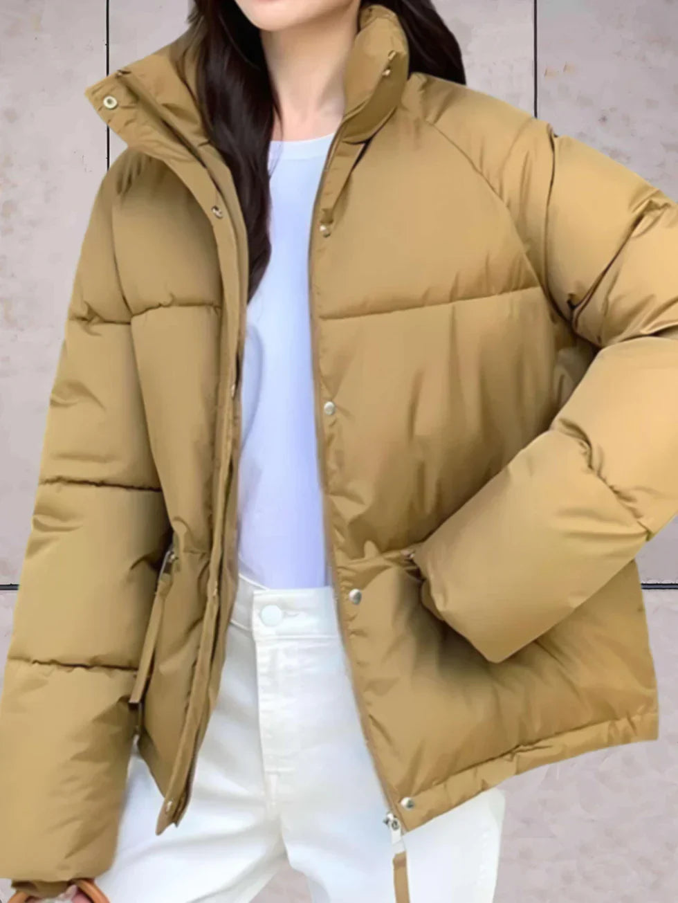 Dana - Parka Jacke Warm Isoliert Doppelreißverschluss
