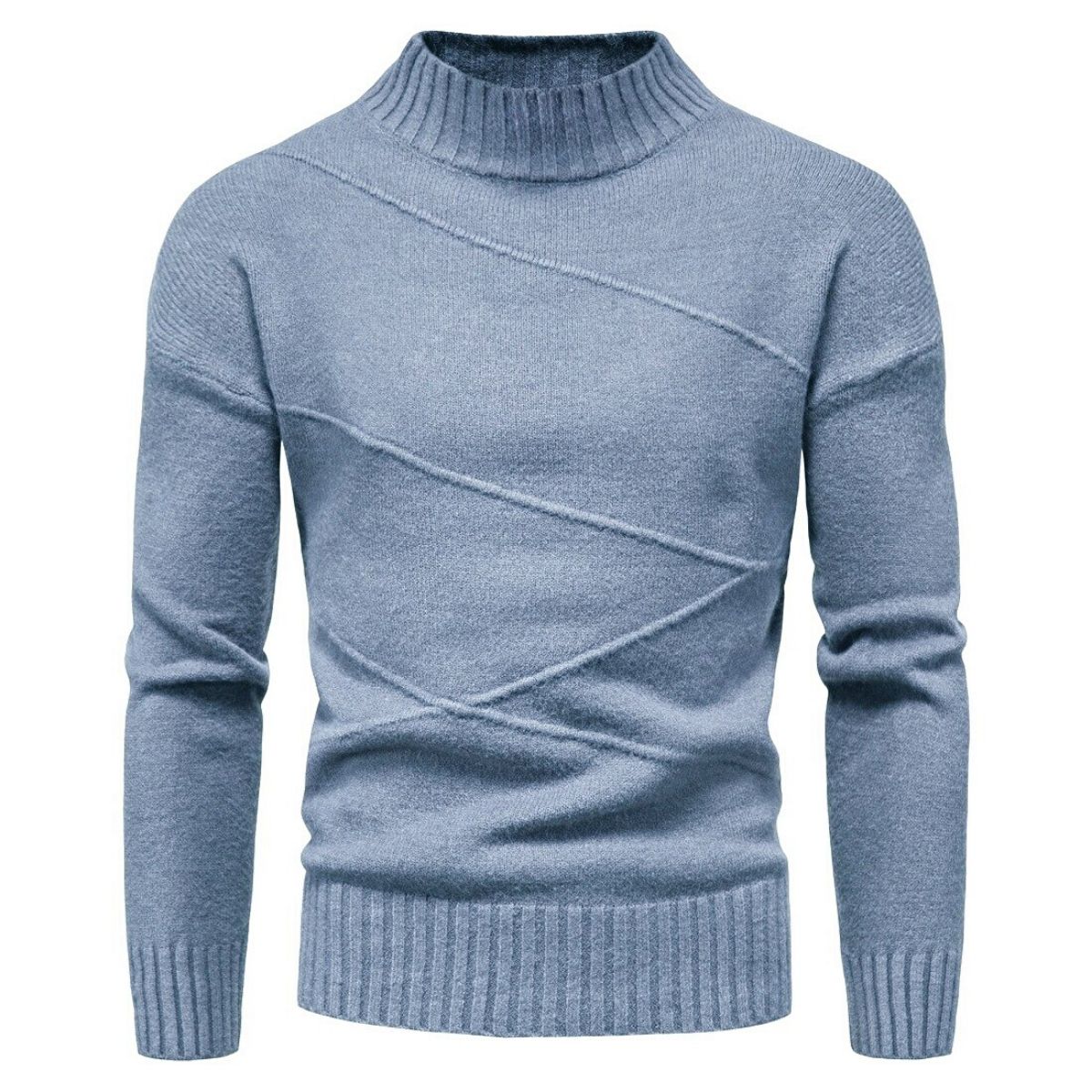 Stylische Herrenpullover Slim Fit Design