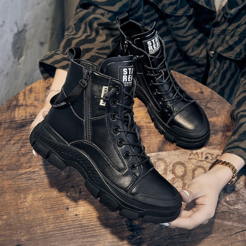 Damen Stiefel Sneaker Style