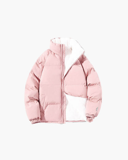 Damen Winterdaunenjacke Warm Puffer Mantel