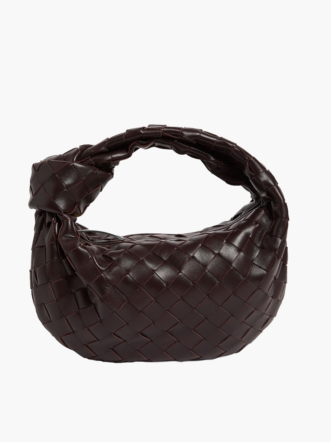 Luxus Handtasche Metallic Geflochten Eleganz