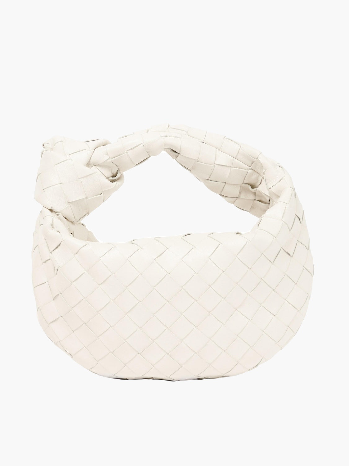 Luxus Handtasche Metallic Geflochten Eleganz