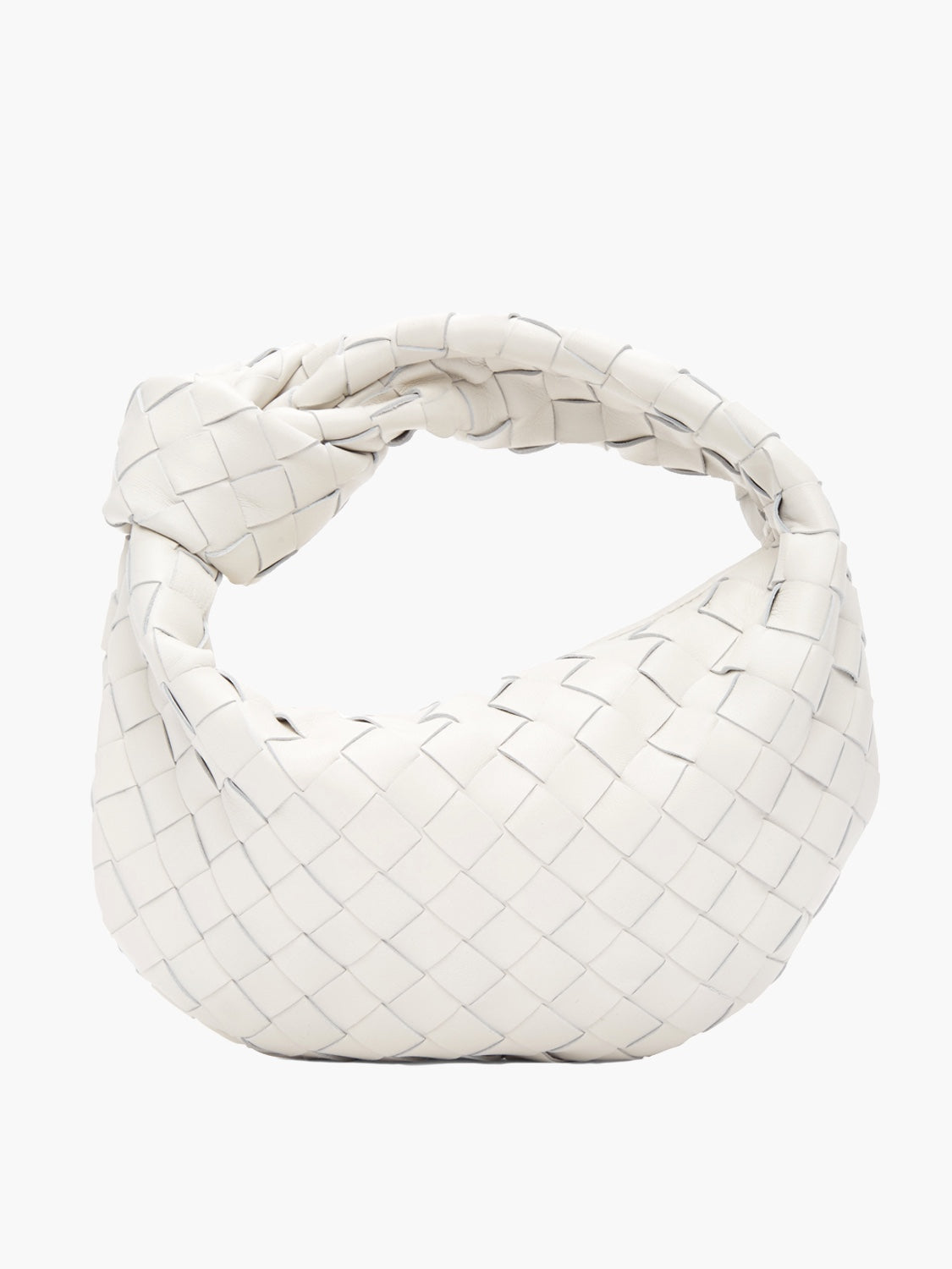 Luxus Handtasche Metallic Geflochten Eleganz