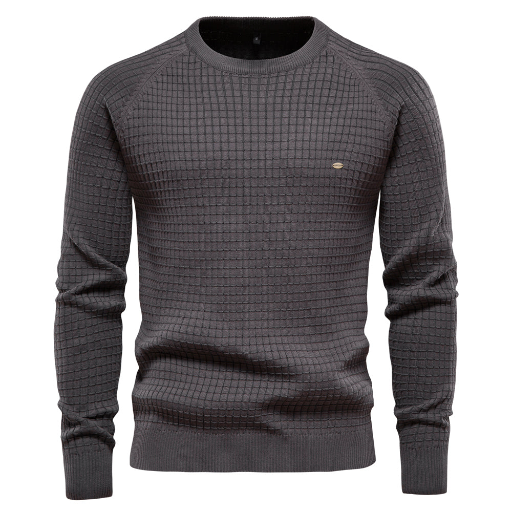 Bequemer Herren Pullover Weiches Baumwoll