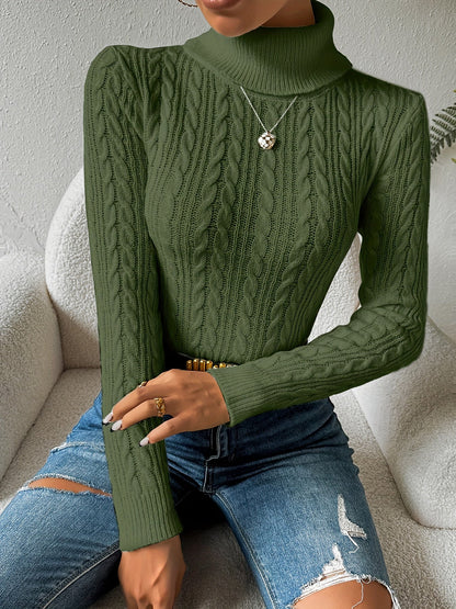Weich Rollkragen Pullover Damen Qualität