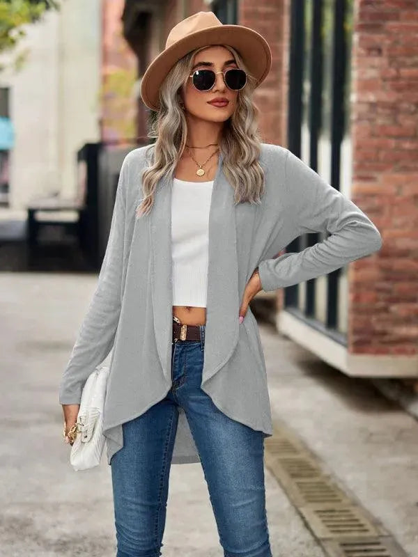 Bequeme Damen Strickjacke Casual Pullover