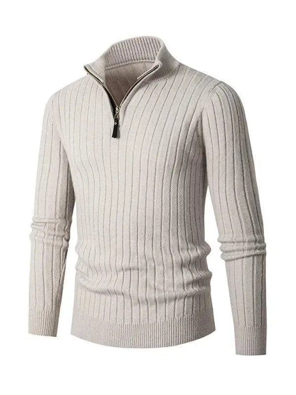Bequeme Herren Pullover Stretch Rollkragen