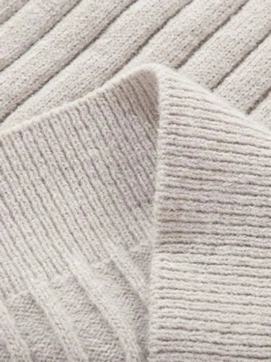 Bequeme Herren Pullover Stretch Rollkragen - IdealeKleiden