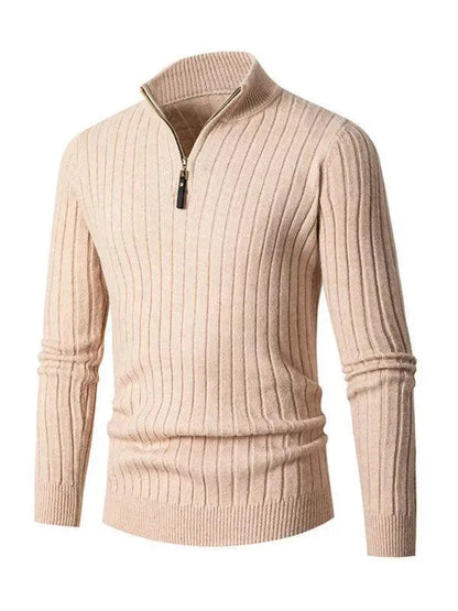Bequeme Herren Pullover Stretch Rollkragen