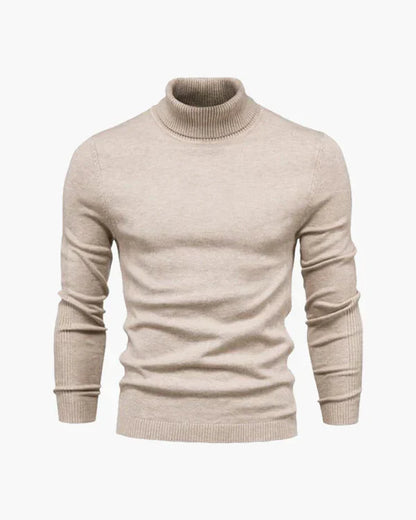Herren Rollkragenpullover Slim Fit Qualität