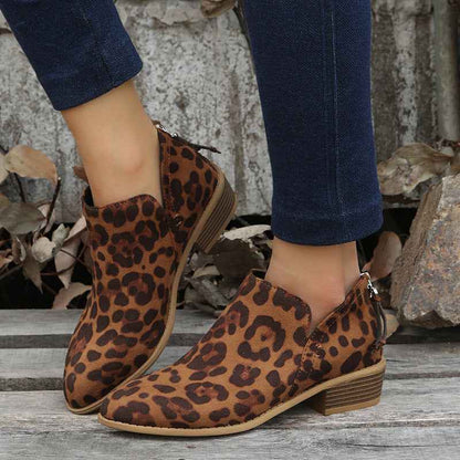 Elegante Damen Stiefeletten Spitze Design