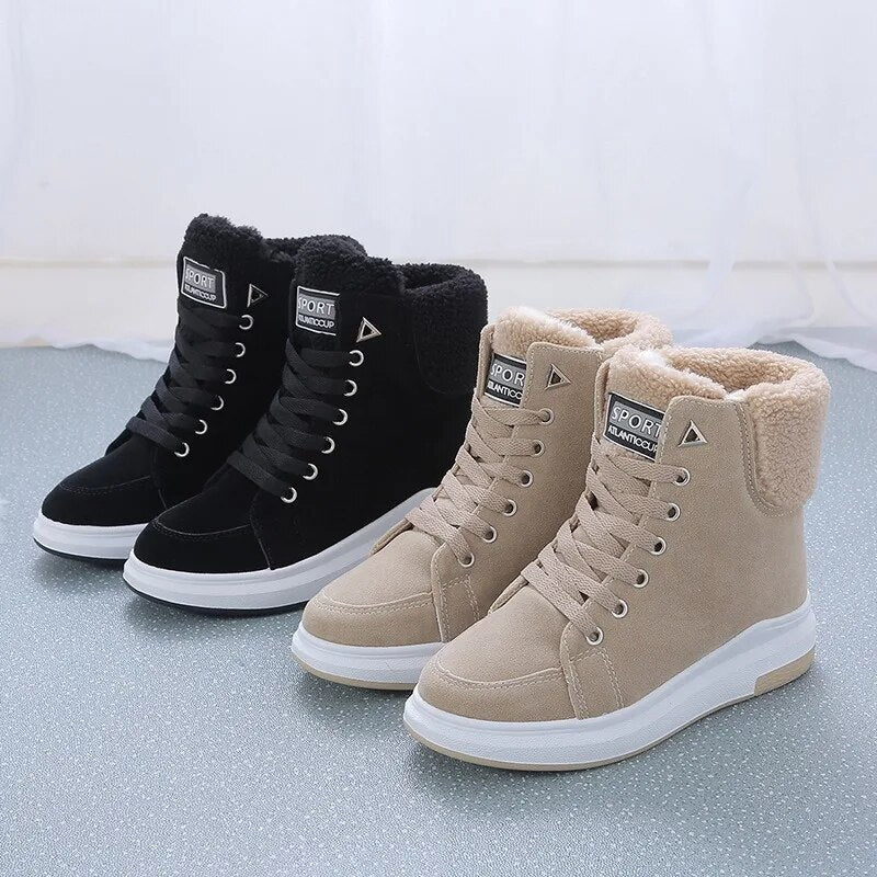 Stylische Damenstiefel Sportlich Elegant - IdealeKleiden