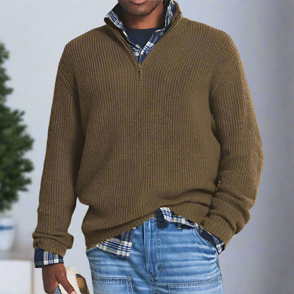 Bequemer Pullover Baumwolle Relaxed Fit