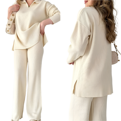 Bequeme Loungewear Zweiteiler Übergröße