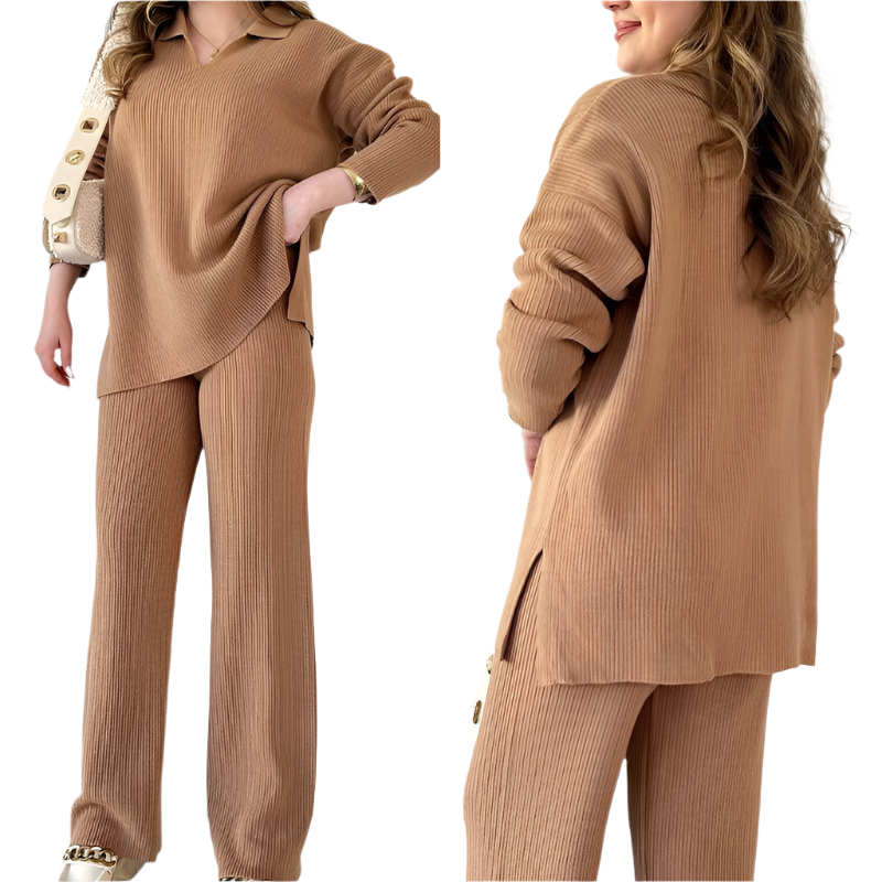 Bequeme Loungewear Zweiteiler Übergröße