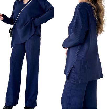 Bequeme Loungewear Zweiteiler Übergröße