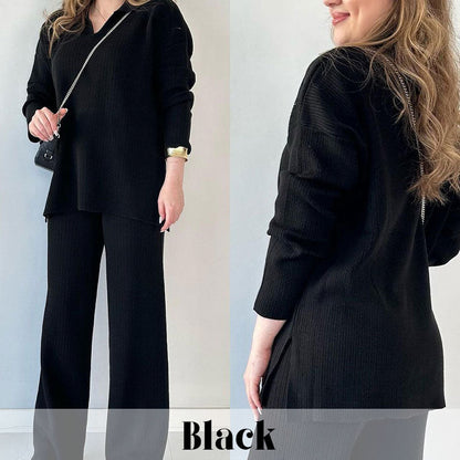 Bequeme Loungewear Zweiteiler Übergröße - IdealeKleiden