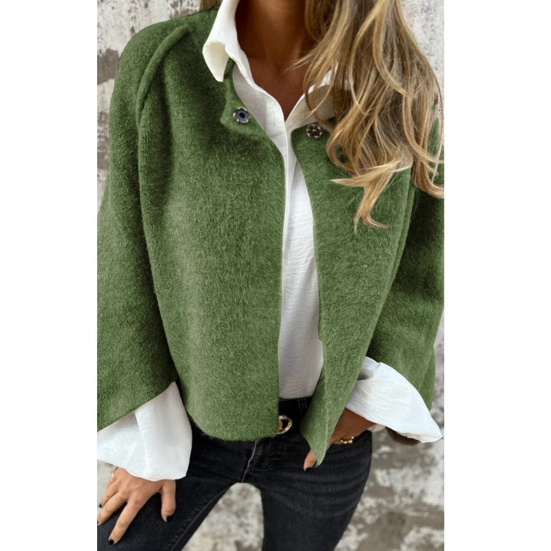 Kurze Damenjacke Elegant Schnitt