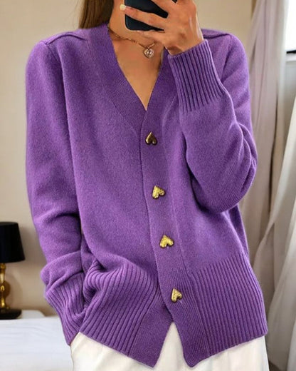 Damen Oversized Strickcardigan Großzügig