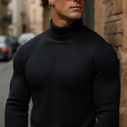 Bequemer Herren Pullover Weich Baumwolle - IdealeKleiden