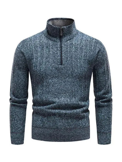 Herren Pullover Reißverschluss Modern