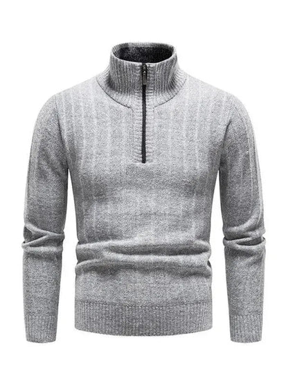 Herren Pullover Reißverschluss Modern