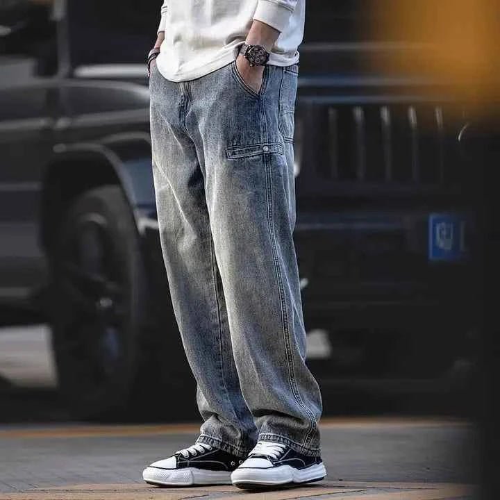 Herren Jeans Stonewashed Style