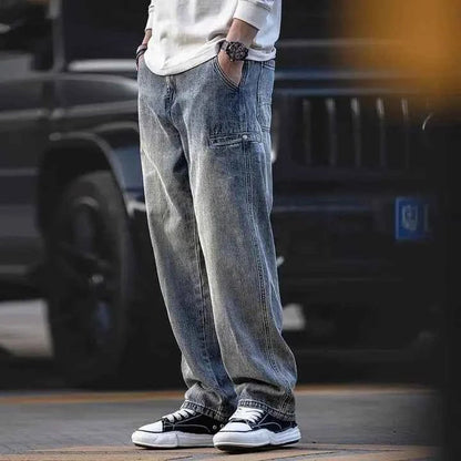 Herren Jeans Stonewashed Style