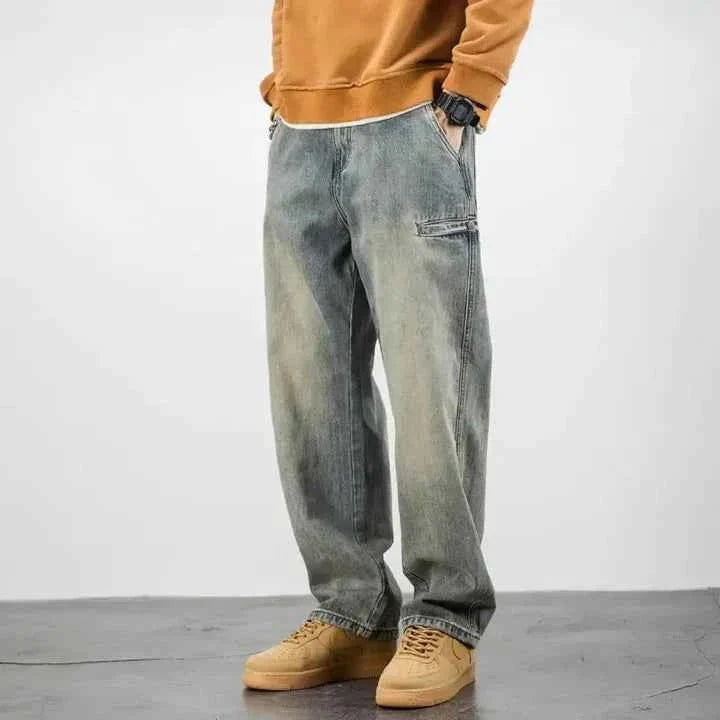 Herren Jeans Stonewashed Style - IdealeKleiden