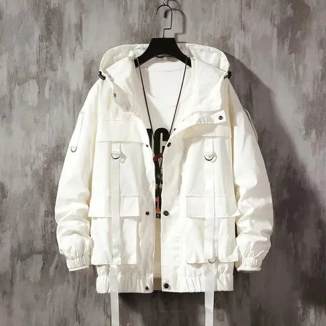 Streetwear Windbreaker Jacke Safari Stil