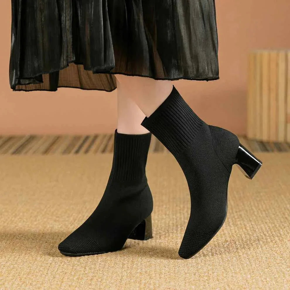 Dehnbarer Stiefel Komfortschuh